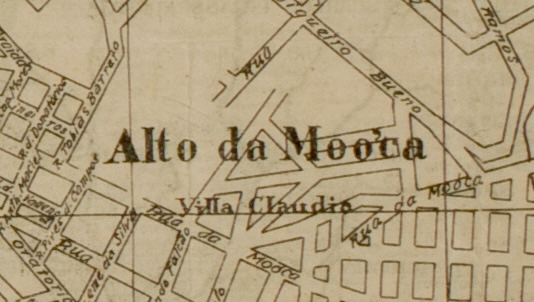 Alta da mooca - mapa